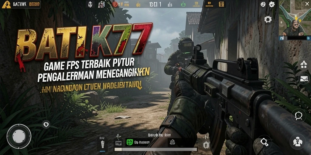 Tampilan gameplay intens dari BATIK77 dengan aksi menegangkan.