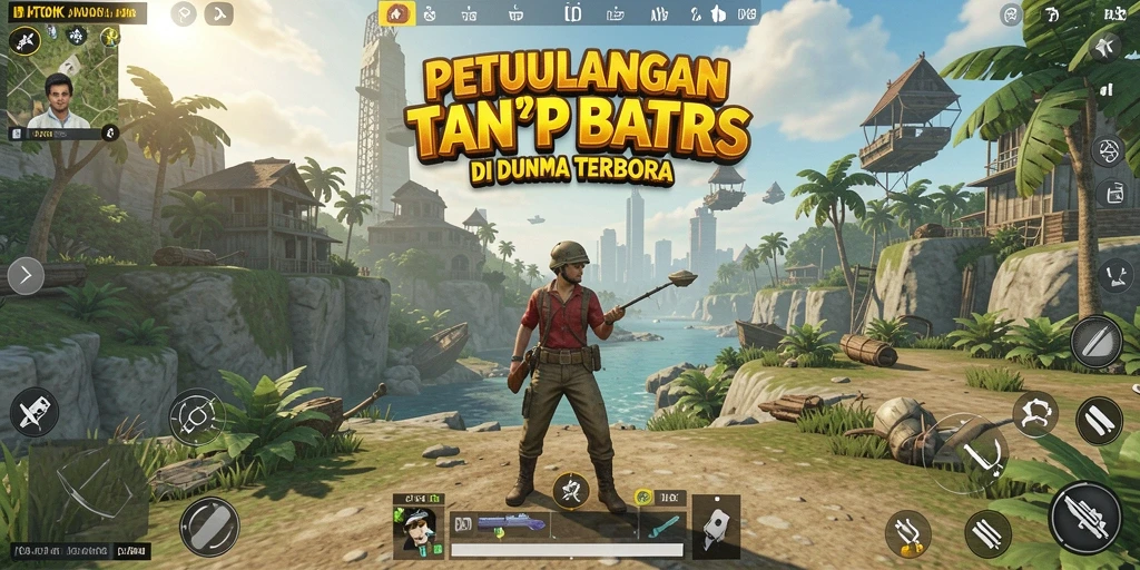 Tampilan gameplay JKTOK yang menampilkan imersi dunia terbuka.