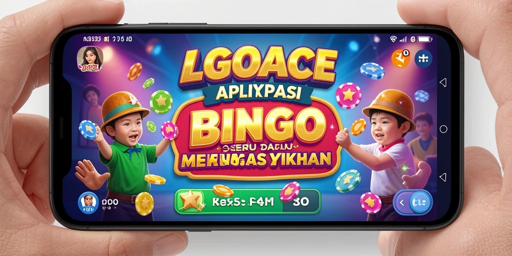Screenshot gameplay LGOACE yang menunjukkan keseruan bermain Bingo.