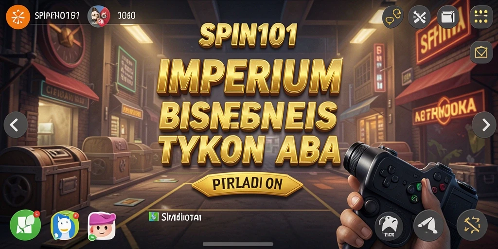 Tampilan gameplay SPIN101 yang menarik dan interaktif.